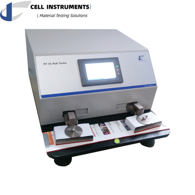 Printing Material Rub Resistance Tester Quality Testing Machine About Ink Abrasion Resistance ASTM D5264 Ink Rub Tester