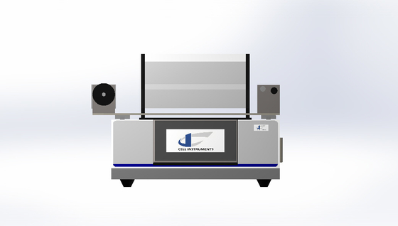 Dipped Polyester Yarns And Cords Hot Air Thermal Shrinkage Tester ASTM D4974 ASTM D5591 Shrink Force/Rate Test Equipment