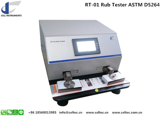ASTMD5264 Rub resistance tester Ink Rub test Machine TAPPI T830 Coated surface rub abrasion tester