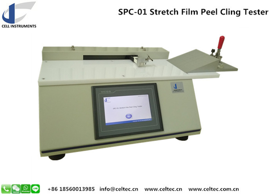 Horizontal World First Film Cling Peel Force Tester Complying With ASTM D 5458  Cling Peel Force Tester