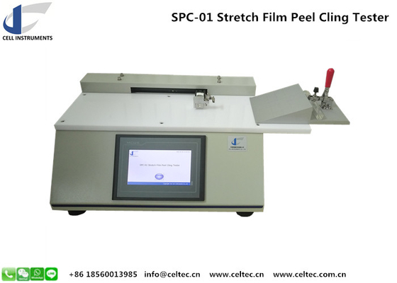 Horizontal World First Film Cling Peel Force Tester Complying With ASTM D 5458  Cling Peel Force Tester