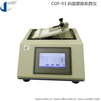 Static and Dynamic Friction Coefficients For Rubber /Film /PaperCoefficient of Friction Tester