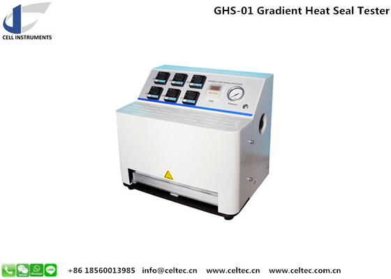 Five Points Gradient Heatsealability Tester Plc Controlled And Hmi Touch Screen High End Heat Seal Tester ASTM F2029