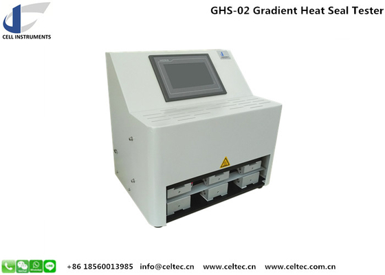 Five Points Gradient Heatsealability Tester Plc Controlled And Hmi Touch Screen High End Heat Seal Tester ASTM F2029