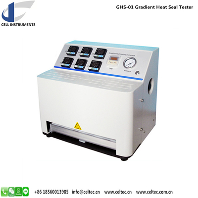 Five Points Gradient Heatsealability Tester Plc Controlled And Hmi Touch Screen High End Heat Seal Tester ASTM F2029