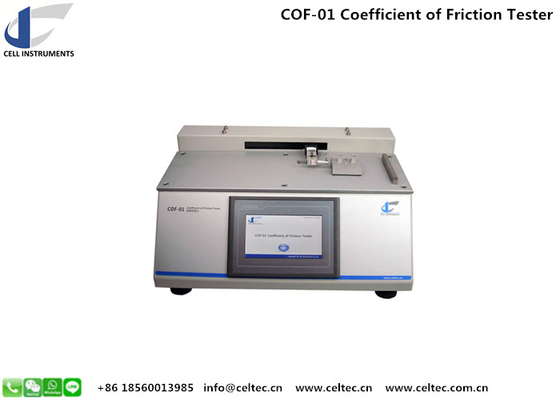Film COF Tester Iso 8295 And Astm D1894 Friction Coefficient Tester	Static And Kinetic Cof Tester