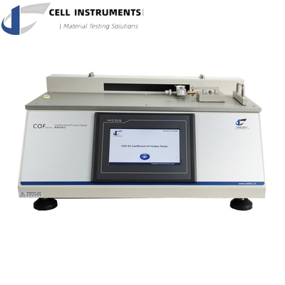 paper and paperboard coefficient of friction tester COF Tester for conveyor belt materials astm d1894 packaging tester