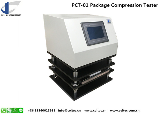 Package and carton constant compresssion tester compressive force tester